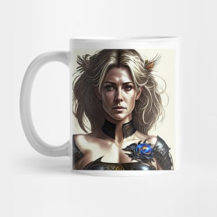 Sci-Fi heroine Mug